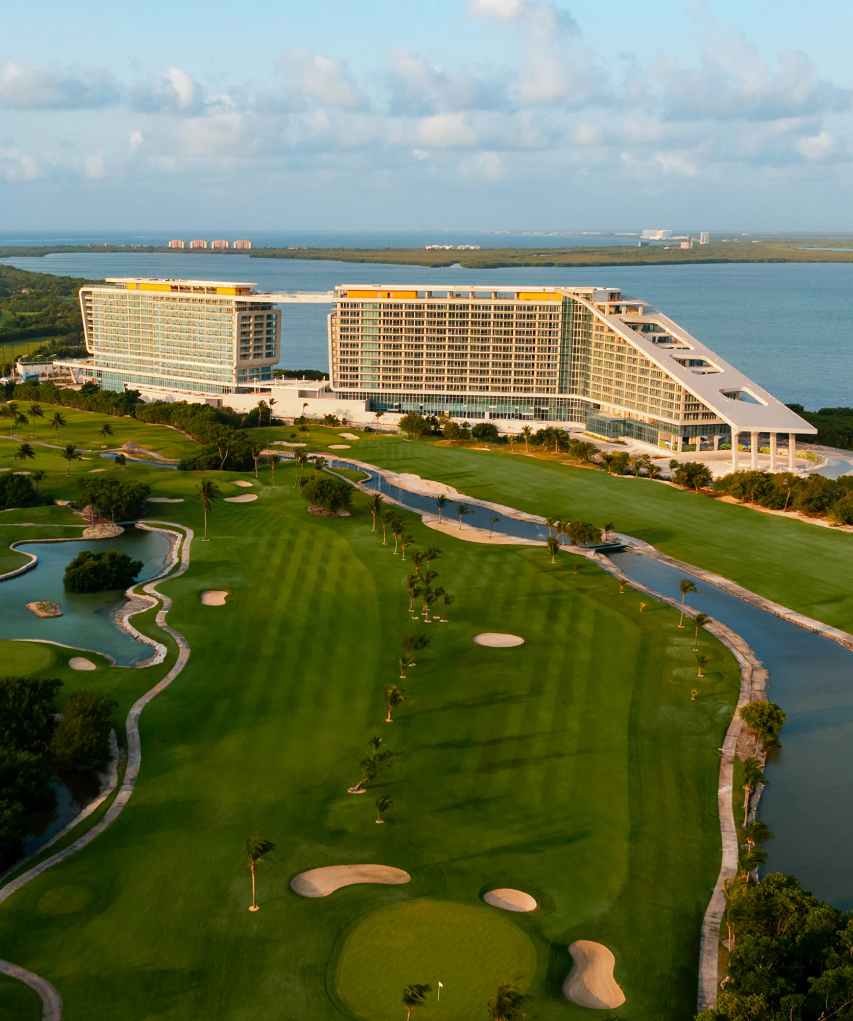 Mondrian Residences Grand Island Cancún · vista aérea